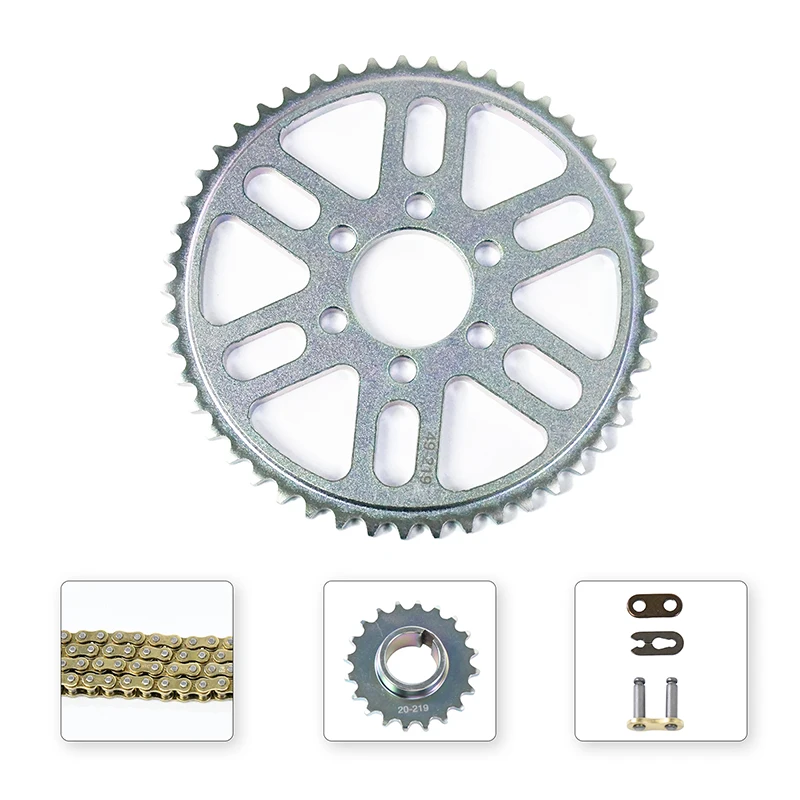 Motorcycle Gear Levels - Zestaw łańcucha i zębatek skrzyni biegów