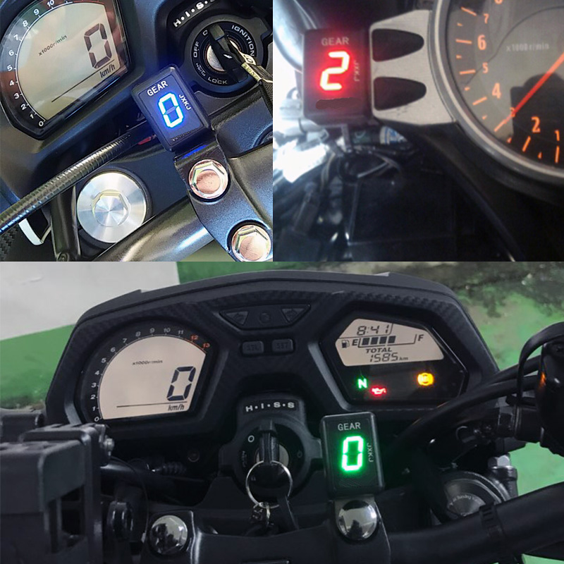 Wskaźnik biegów 1-6, cyfrowy m – Motorcycle Gear Levels recenzja i cena